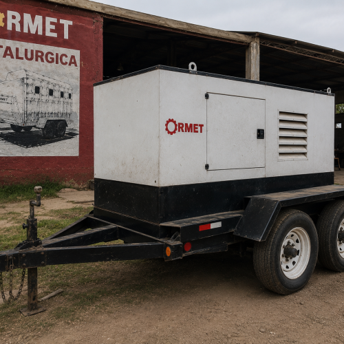 Trailer porta grupo electrogeno ORMET