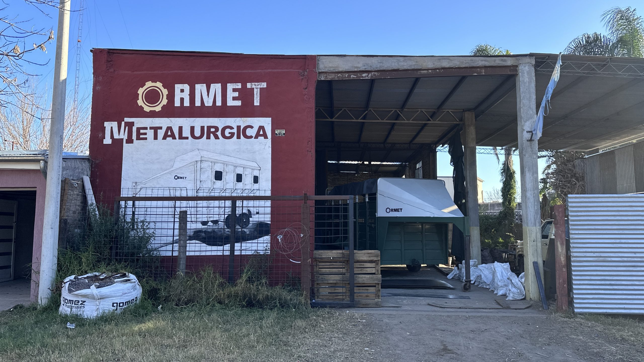 Trailer homologado fabricado por ORMET
