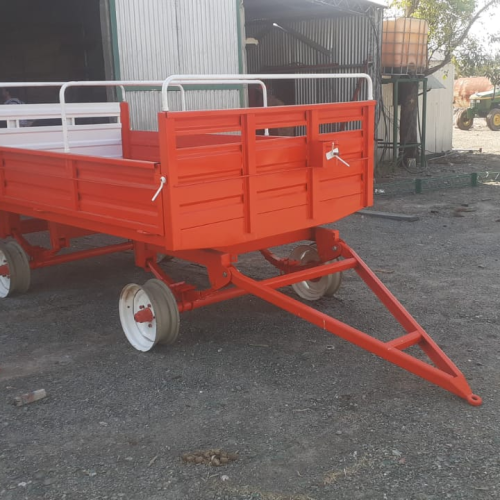 Trailer de carga general - ROJO Y BLANCO